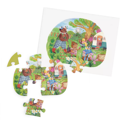 4 puzzles Une belle journée