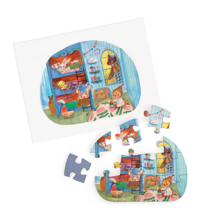 4 puzzles Une belle journée