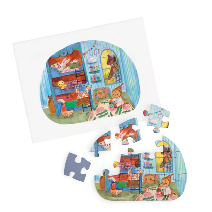 4 puzzles Une belle journée
