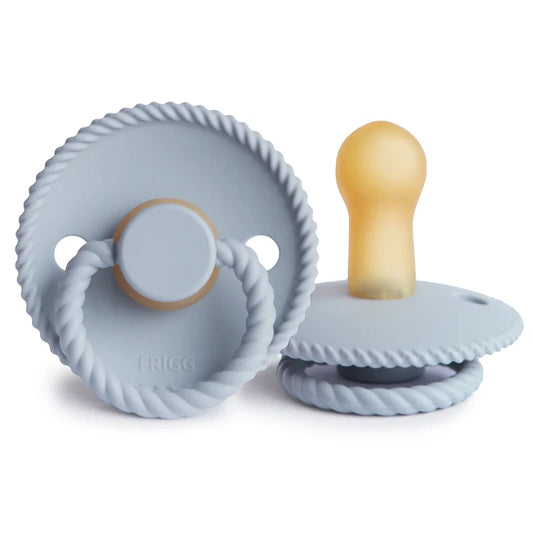 Sucette Rope Latex Taille 1 - Powder blue