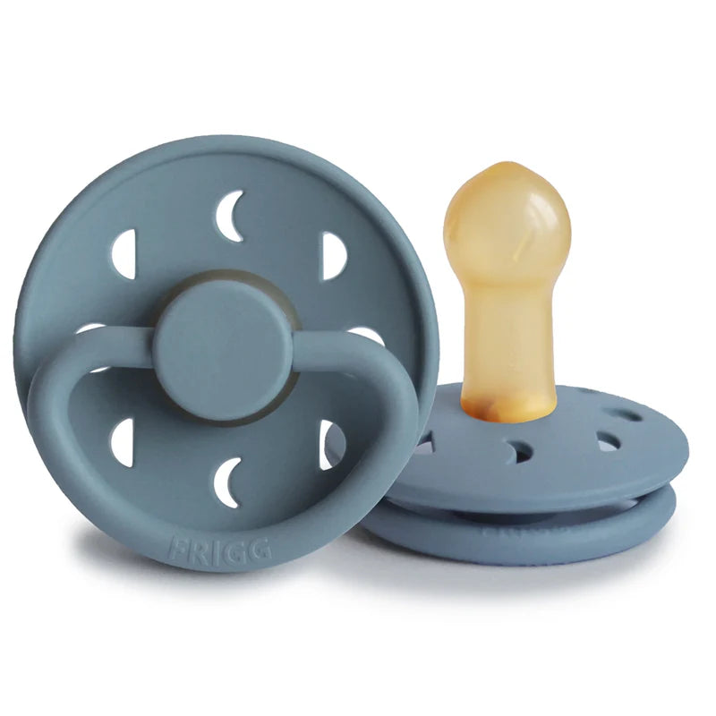 Sucette Moon Phase - Latex Taille 1 - Stone Blue