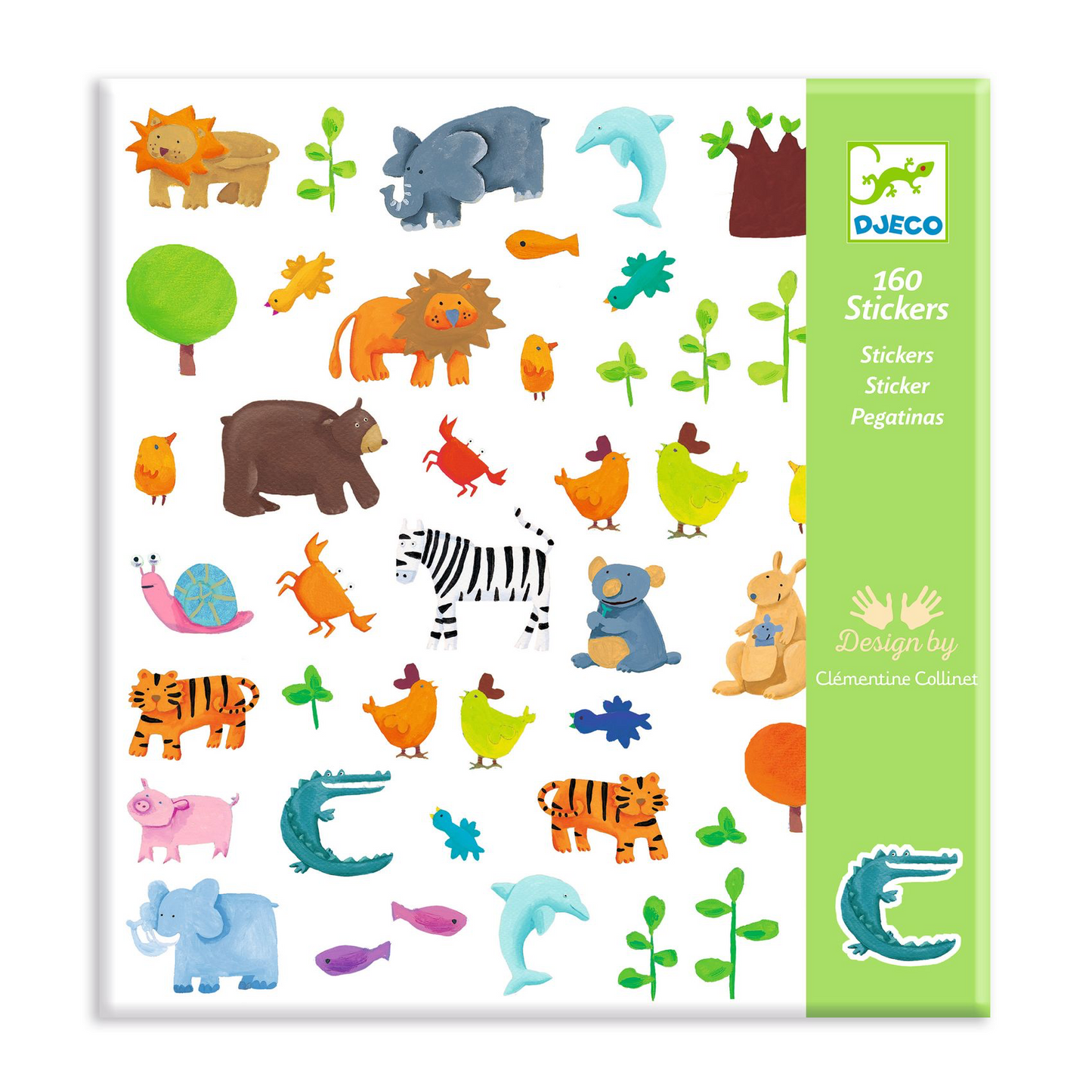 Les animaux - 160 Stickers