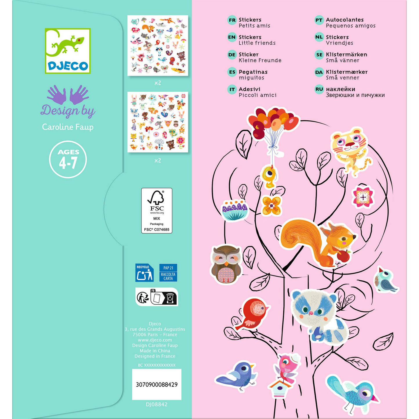 Petits amis  - 160 Stickers