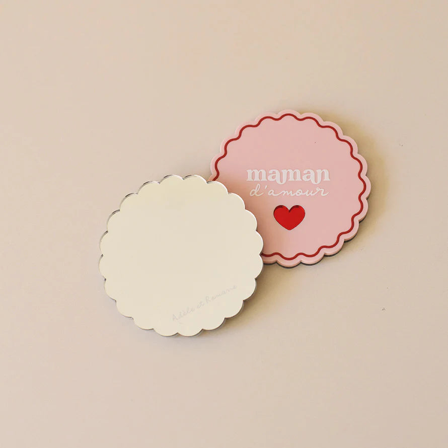 Miroir de poche - Maman d’amour
