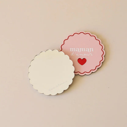 Miroir de poche - Maman d’amour