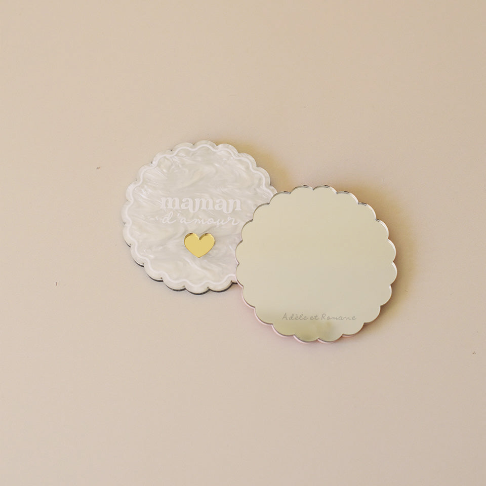 Miroir de poche - Maman d’amour