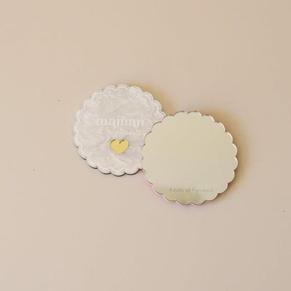 Miroir de poche - Maman d’amour