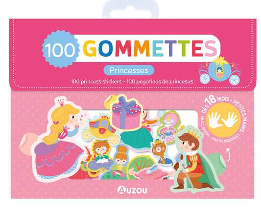 Ma pochette de 100 gommettes - Princesse
