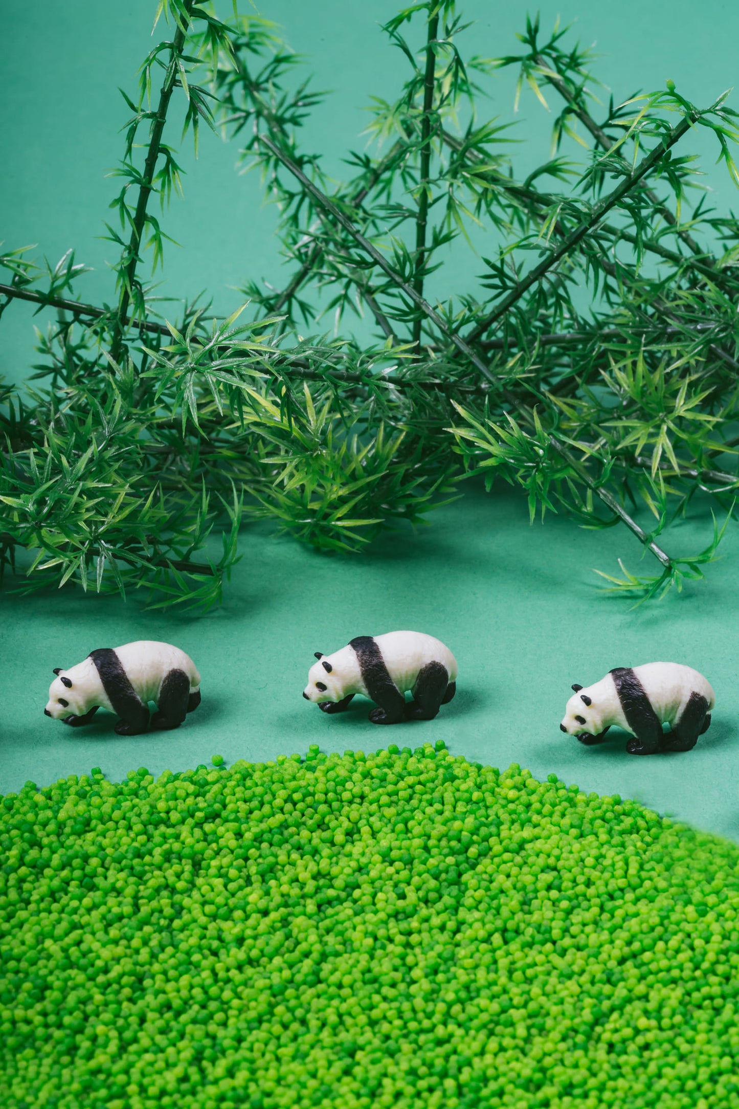 Bouteille sensorielle - panda