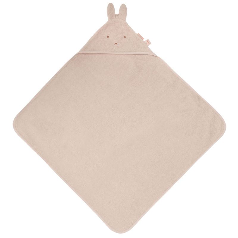 Cape de bain en éponge Miffy Silk Rose