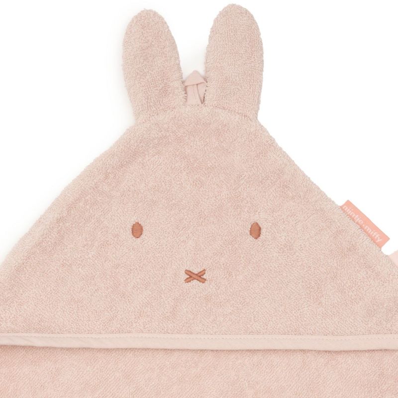 Cape de bain en éponge Miffy Silk Rose