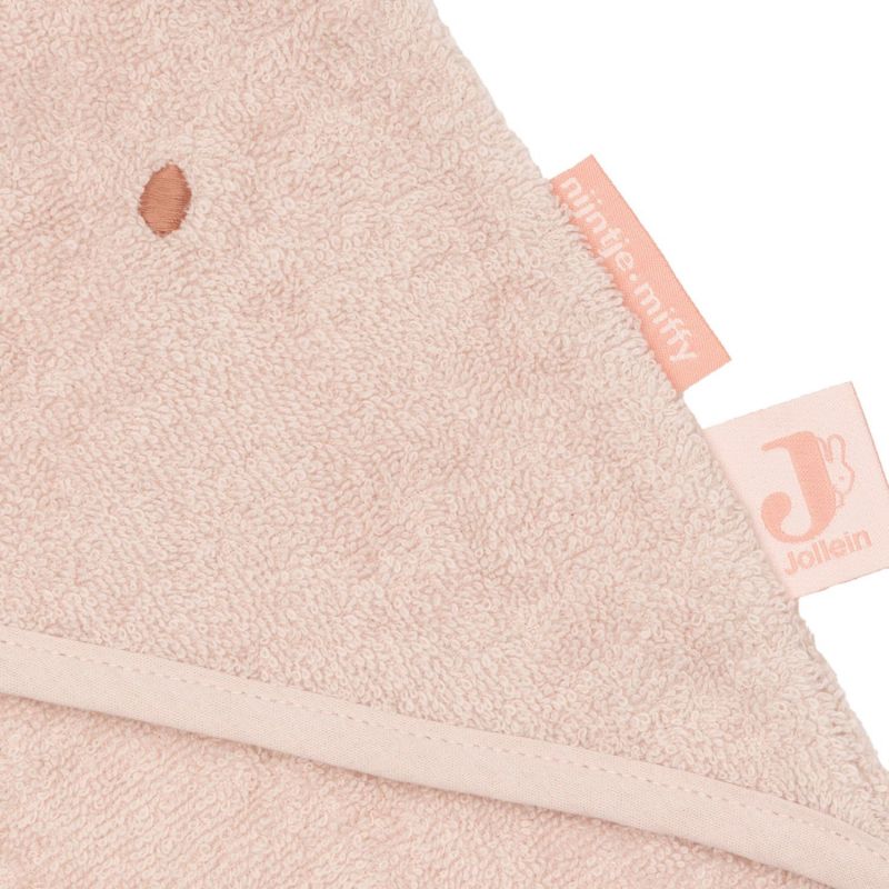 Cape de bain en éponge Miffy Silk Rose