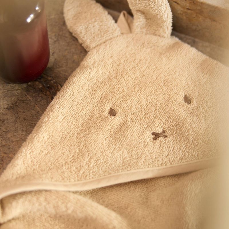 Cape de bain en éponge Miffy Warm Sand
