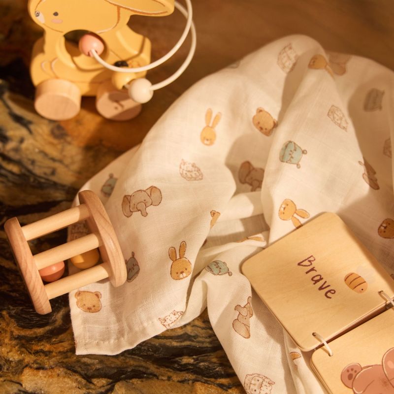 Coffret cadeau en bois - Bunny Luz