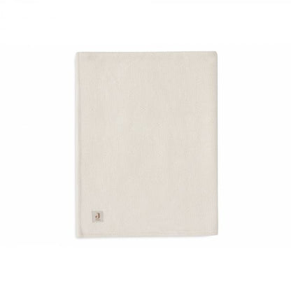 Couverture - Cosy Knit - Ivory/Velvet - 75x100