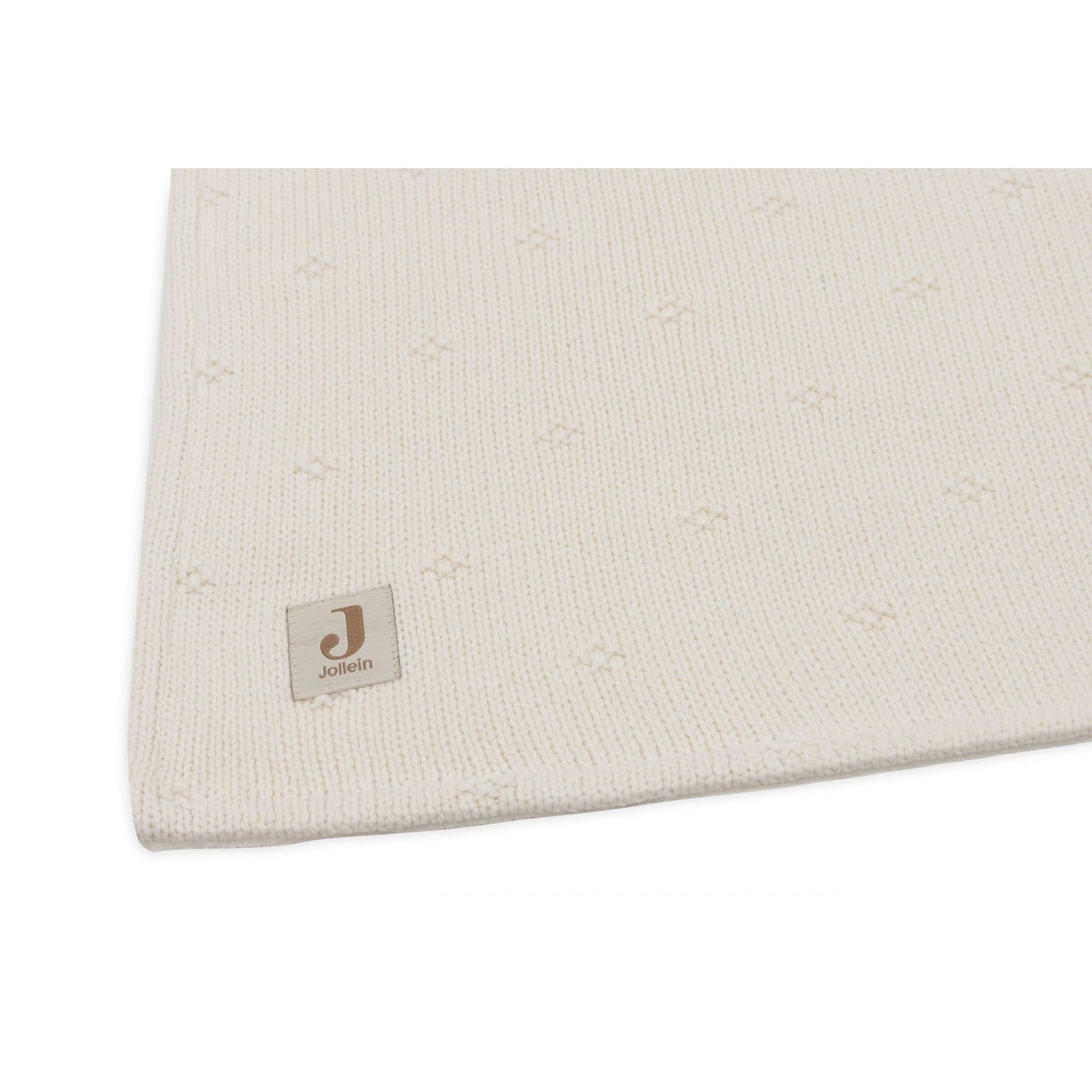 Couverture - Cosy Knit - Ivory/Velvet - 75x100