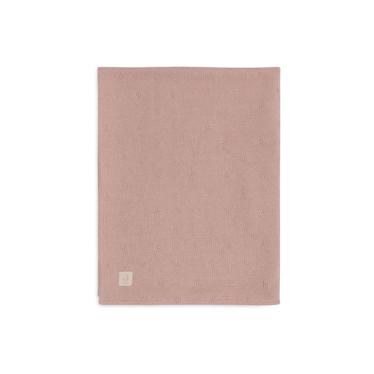 Couverture - Cosy Knit - Rose/Velvet - 75x100