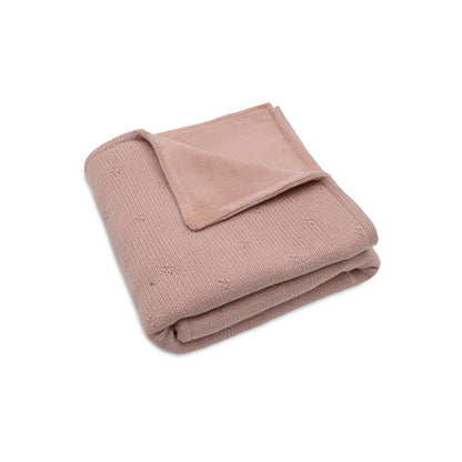 Couverture - Cosy Knit - Rose/Velvet - 75x100