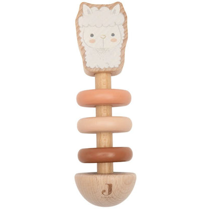 Hochet en bois - Alpaca Paco