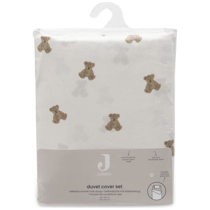 Housse de Couette et Taie 100x140cm - Mini Teddy Bear