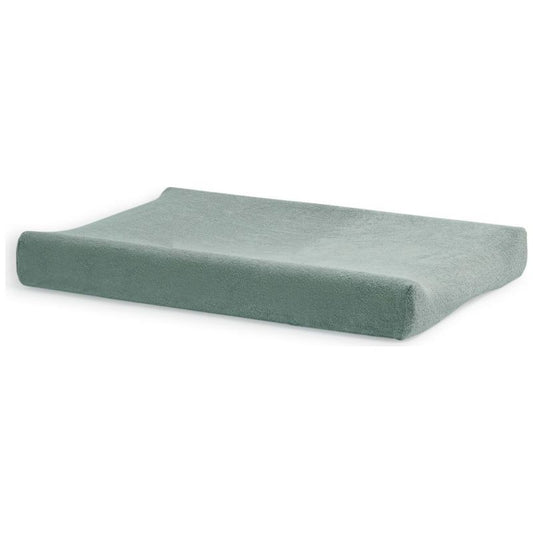 Housse matelas à langer Éponge Ash green