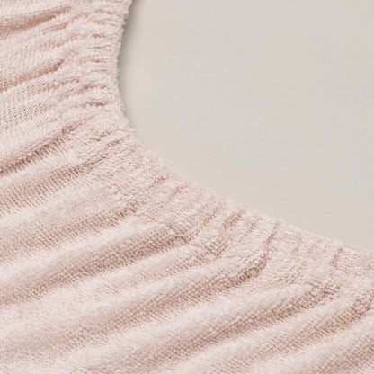 Housse matelas à langer Éponge Silk Rose