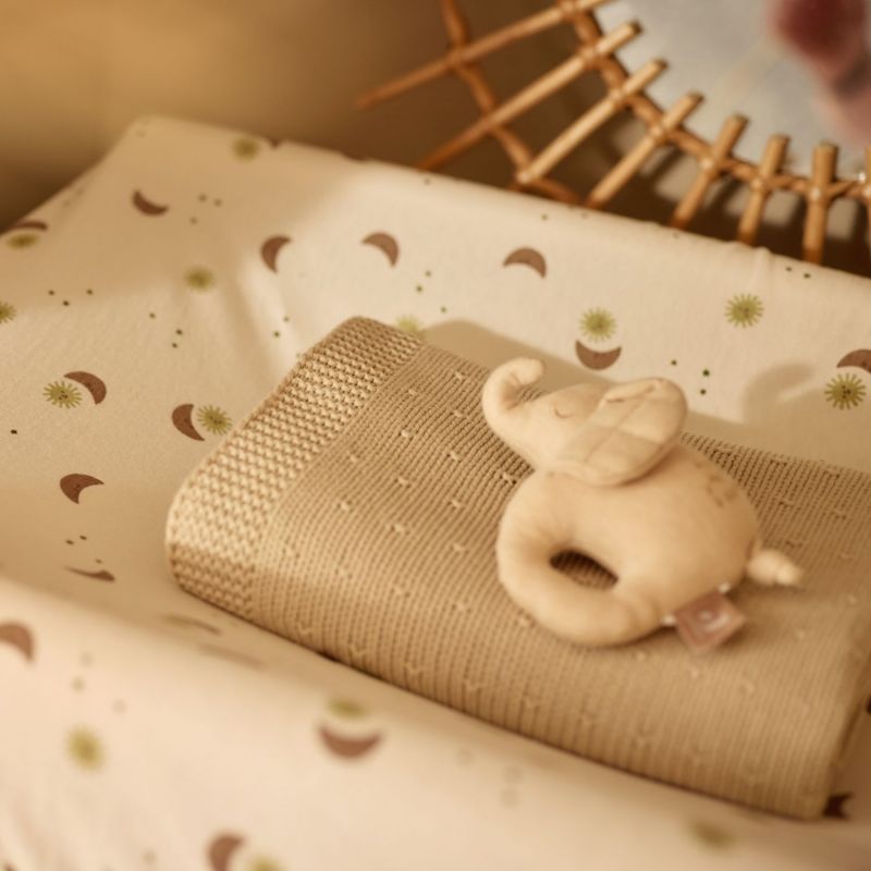 Housse de matelas à langer  jersey - Over the Moon
