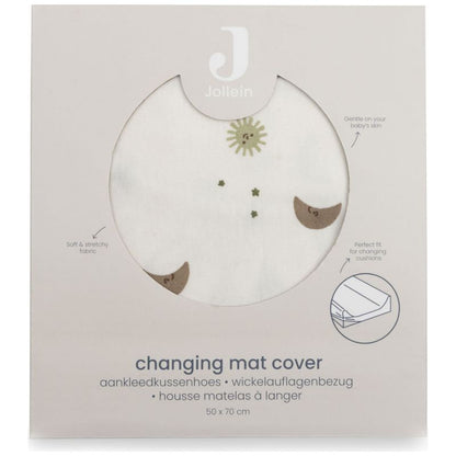 Housse de matelas à langer  jersey - Over the Moon
