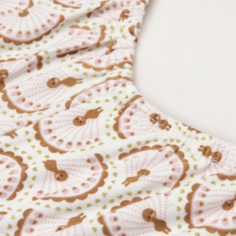 Housse de matelas à langer  jersey - Soft Plumes