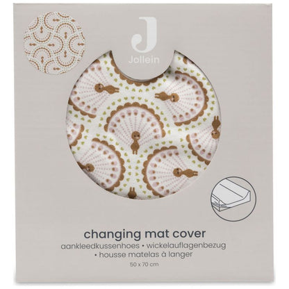 Housse de matelas à langer  jersey - Soft Plumes