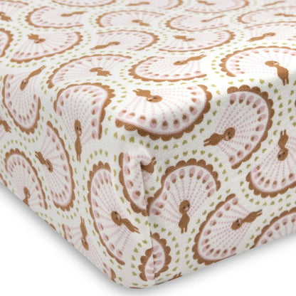 Housse de matelas à langer  jersey - Soft Plumes