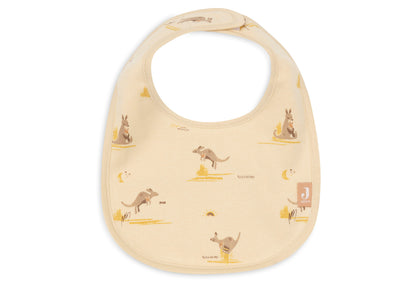 Lot de 5 bavoirs imperméables Jollein Kangaroots pour bébé