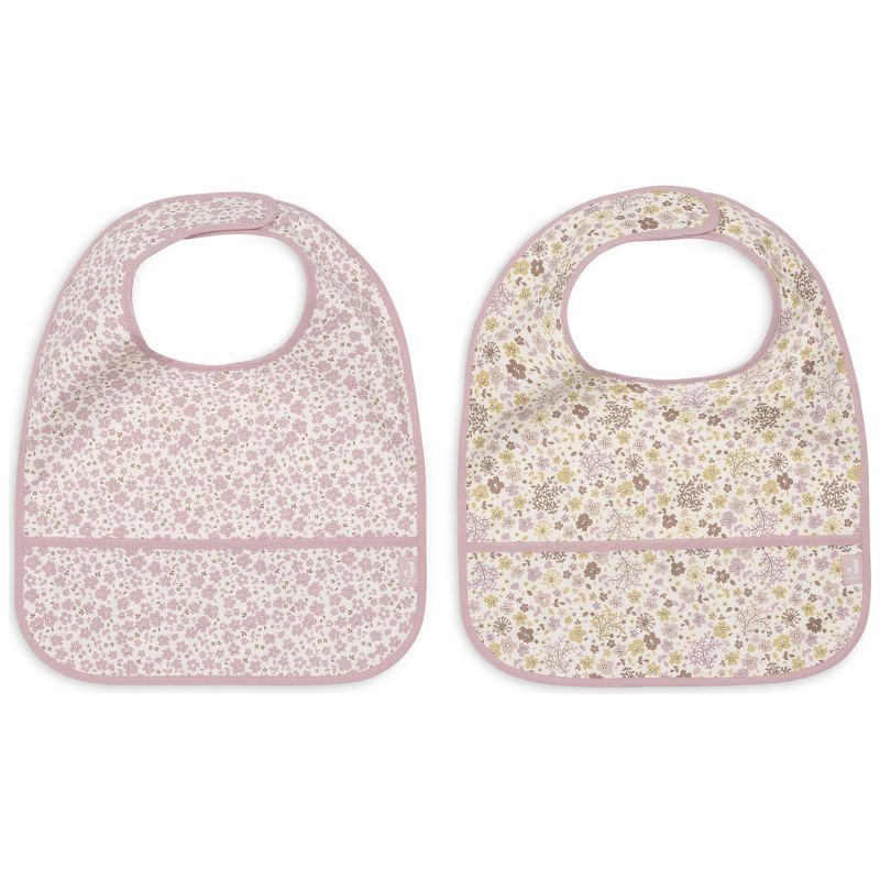 Lot de 2 bavoirs plastifiés Flower Fairies