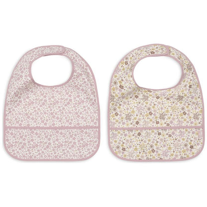 Lot de 2 bavoirs plastifiés Flower Fairies