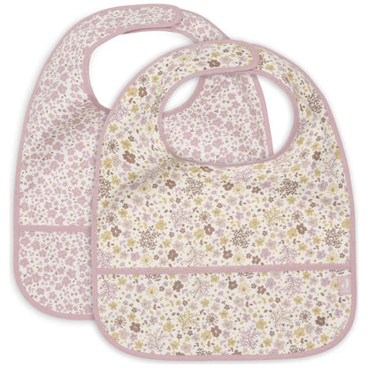 Lot de 2 bavoirs plastifiés Flower Fairies