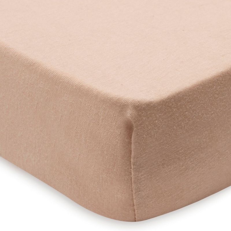Drap-housse pack 2 - Jersey - Wild Rose / Blush