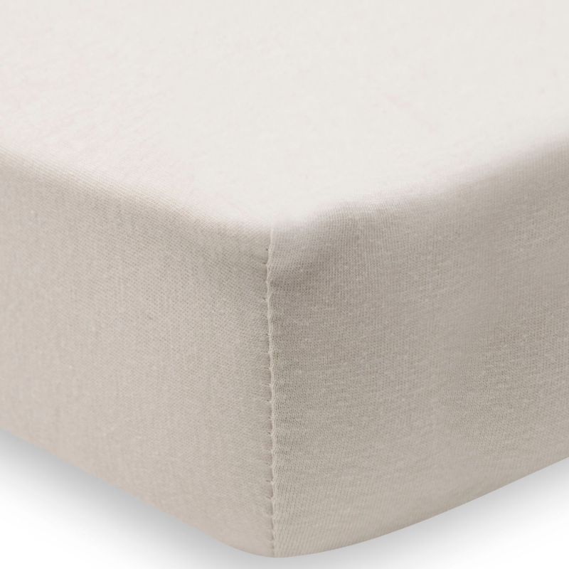 Drap-housse pack 2 - Jersey - Light Terra & Oatmeal
