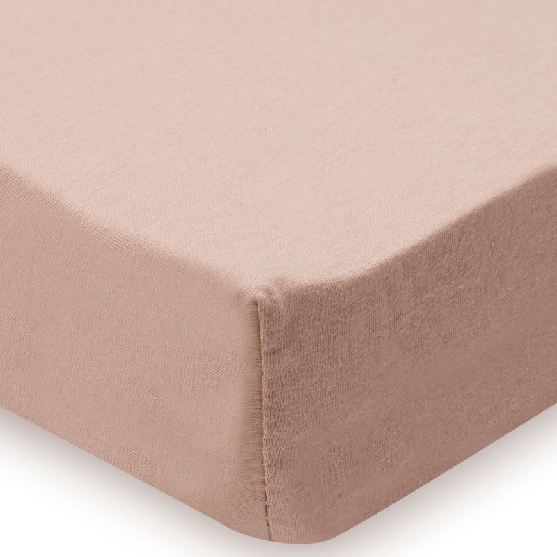 Drap-housse pack 2 - Jersey - Light Terra & Oatmeal