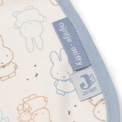 Lot de 5 bavoirs imperméables Miffy Moments Cloudy Blue