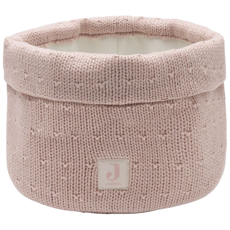 Panier de rangement Sprinkle Knit silk rose