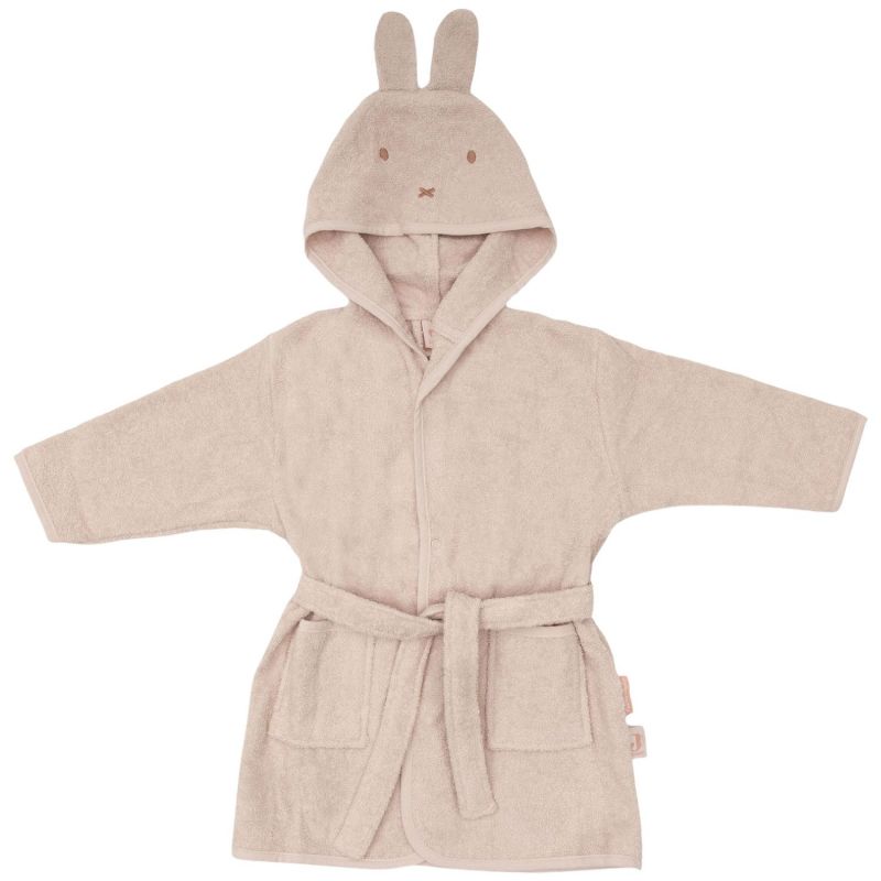 Peignoir en éponge 1/2 ans Miffy Silk Rose