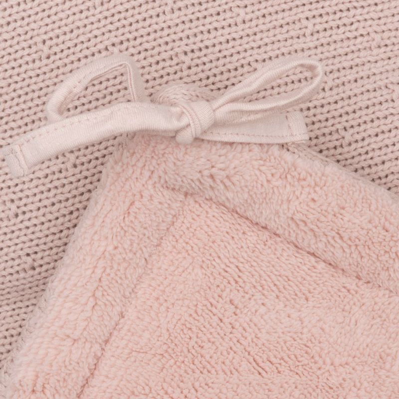 Tour de lit / Parc - Sprinkle Knit Silk pink