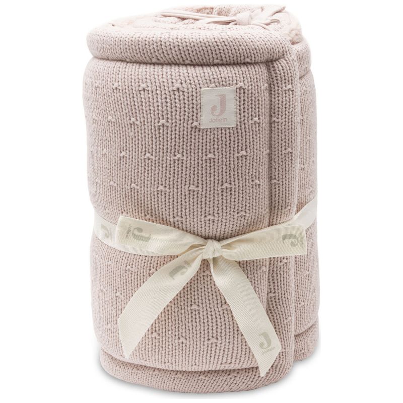 Tour de lit / Parc - Sprinkle Knit Silk pink