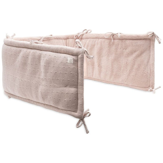 Tour de lit / Parc - Sprinkle Knit Silk pink